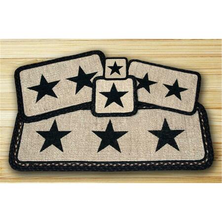 COOKINATOR Wicker Weave Trivet, Black Star,  CO51594